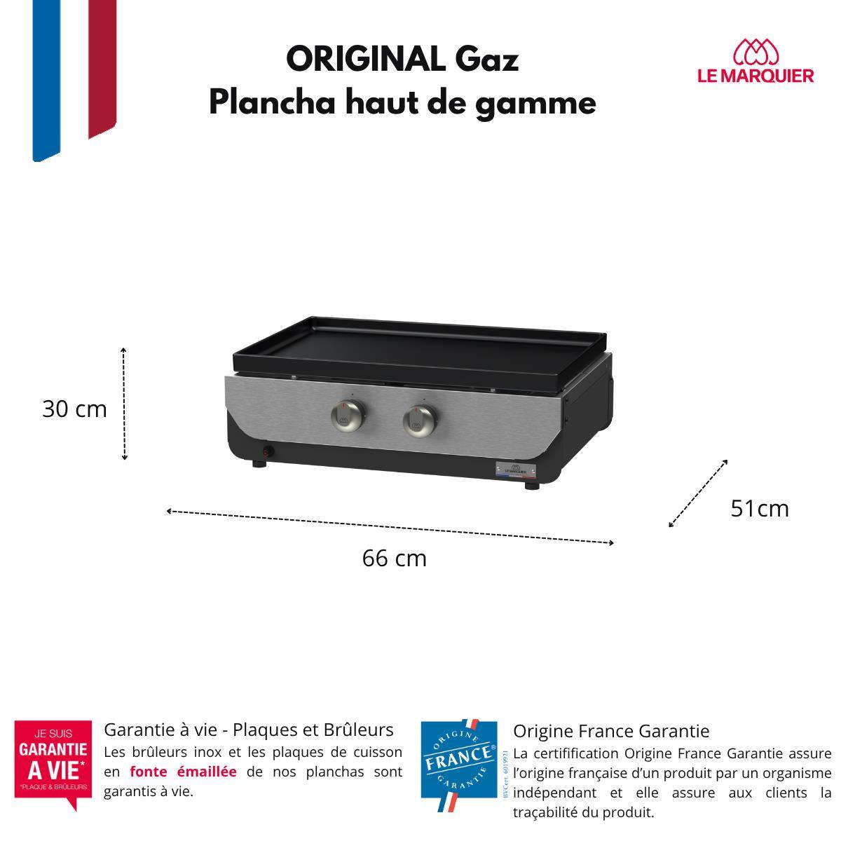 Lemarquier - Plancha à gaz Original 260 Duo - Le Marquier - Image 9
