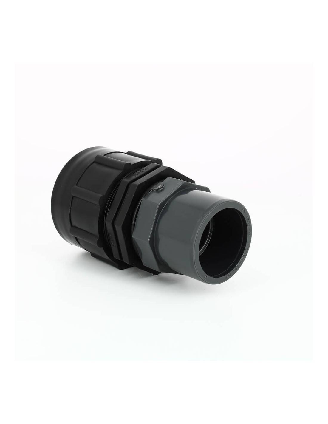 Raccord S60X6 cuve eau - Sortie PVC 40/50 mm - Image 1