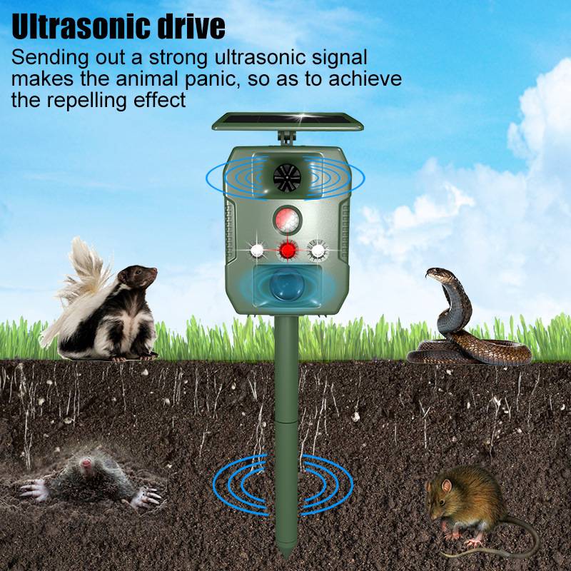 Répulsif multifonctionnel d'animaux ultrasonique - Image 1