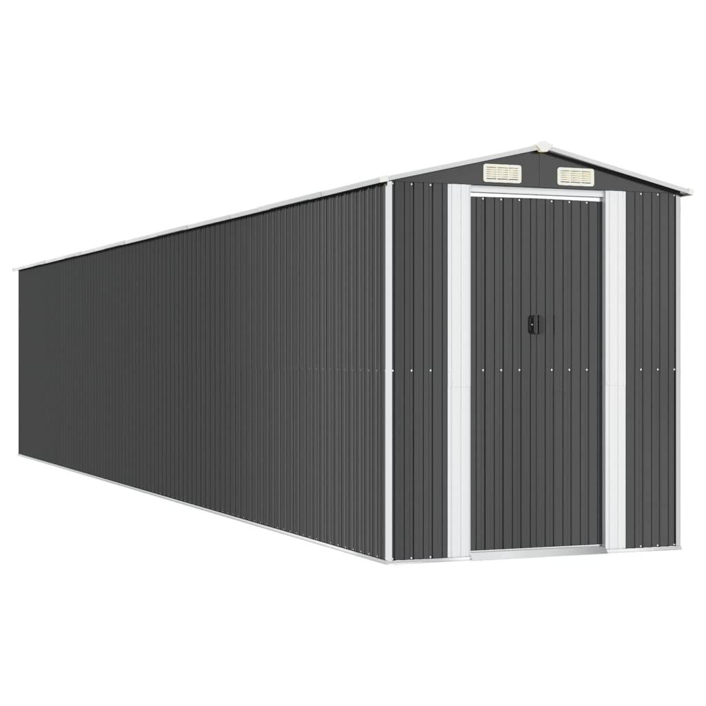 Vidaxl - Abri de jardin Anthracite 192x1021x223 cm Métal galvanisé 19.6m² vidaXL 3147459 - Image 2