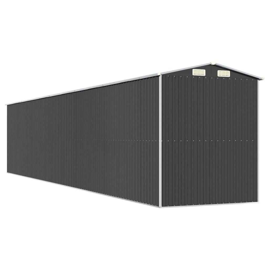 Vidaxl - Abri de jardin Anthracite 192x1021x223 cm Métal galvanisé 19.6m² vidaXL 3147459 - Image 7