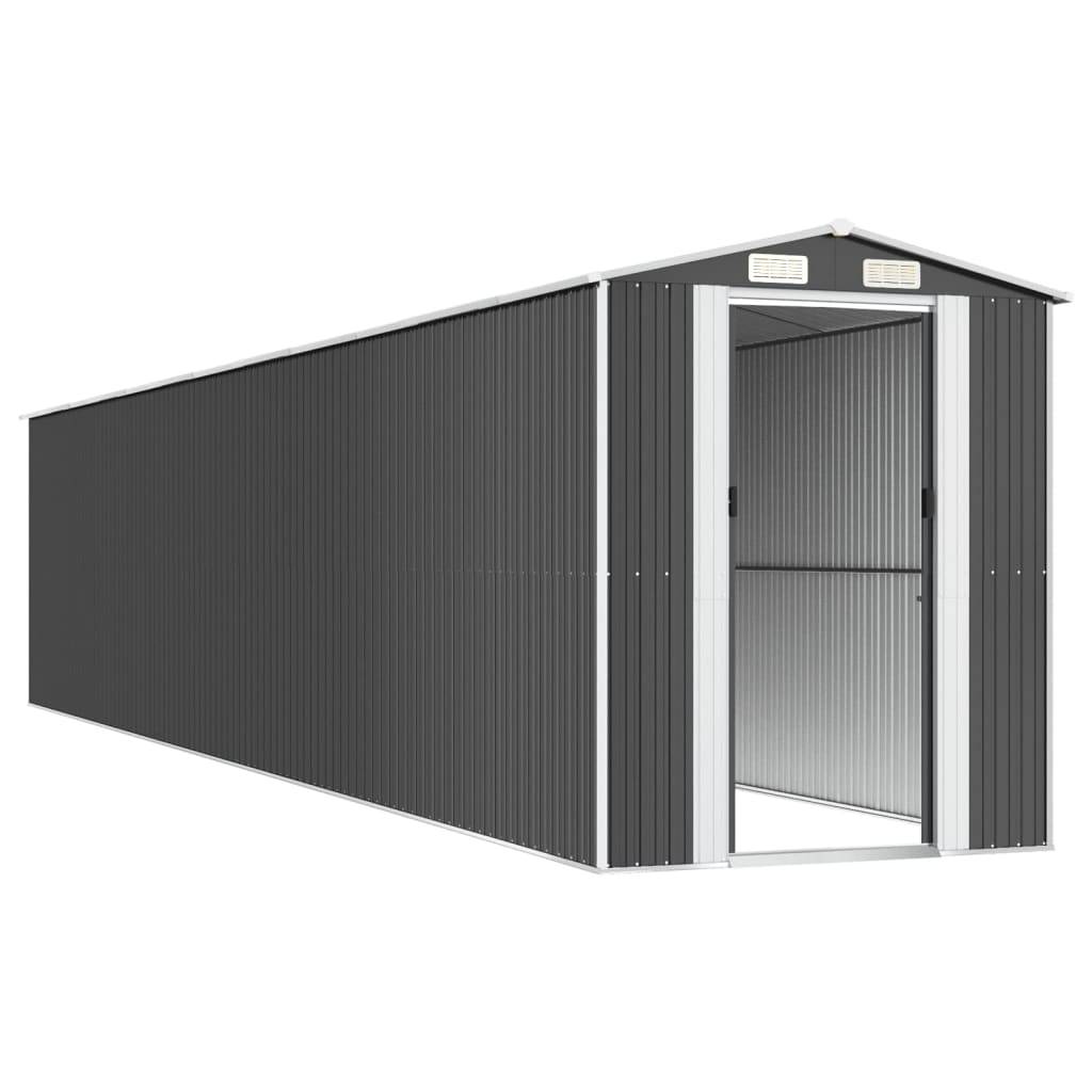 Vidaxl - Abri de jardin Anthracite 192x1021x223 cm Métal galvanisé 19.6m² vidaXL 3147459 - Image 5