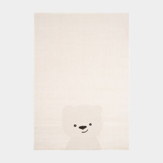 Decoweb - Tapis chambre d'enfant - Petit ourson - Crème - 160 x 230 cm - Decoweb - Image 1