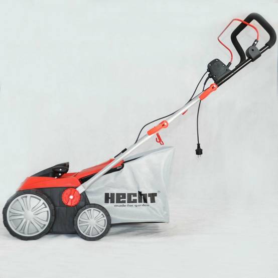 Hecht 1683 Scarificateur aérateur électrique 2en1 1600W 8 couteaux doubles 24griffres avec profondeur réglable - Image 4