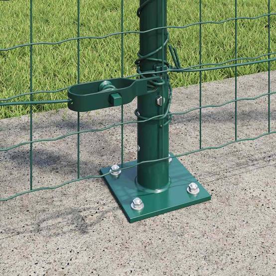 Poteau de clôture acier vert 130 x 3.2 cm, Poids :21.5kg - PANGIVO - Image 3