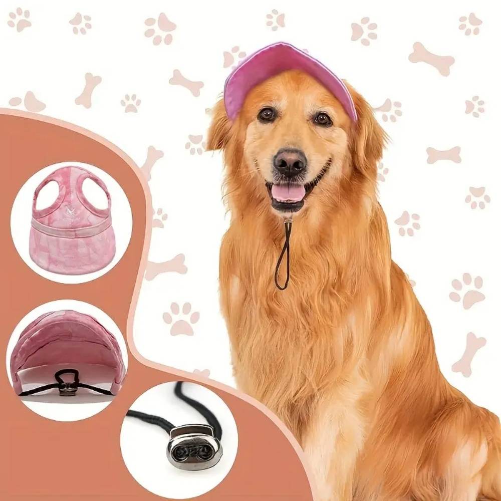 IntiMeg - Chapeau de soleil ajustable pour chien IntiMeg - Image 3