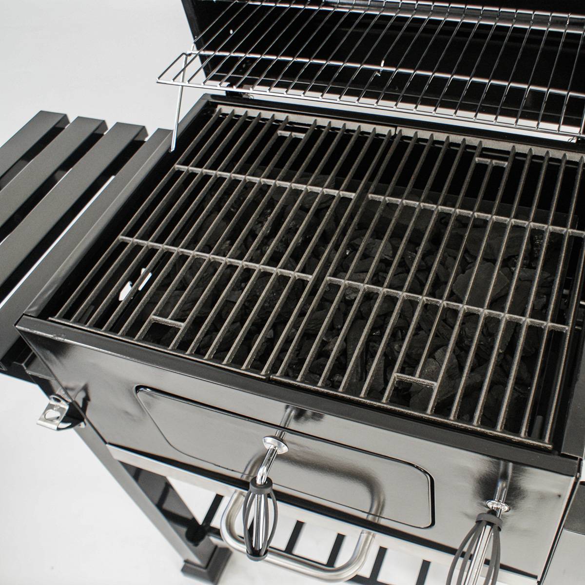 Barbecue à charbon Patton C2 Charcoal Chef 24" - Noir - Image 6