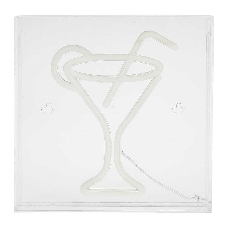 Ostaria - Néon mural USB Verre cocktail Ostaria - Image 3