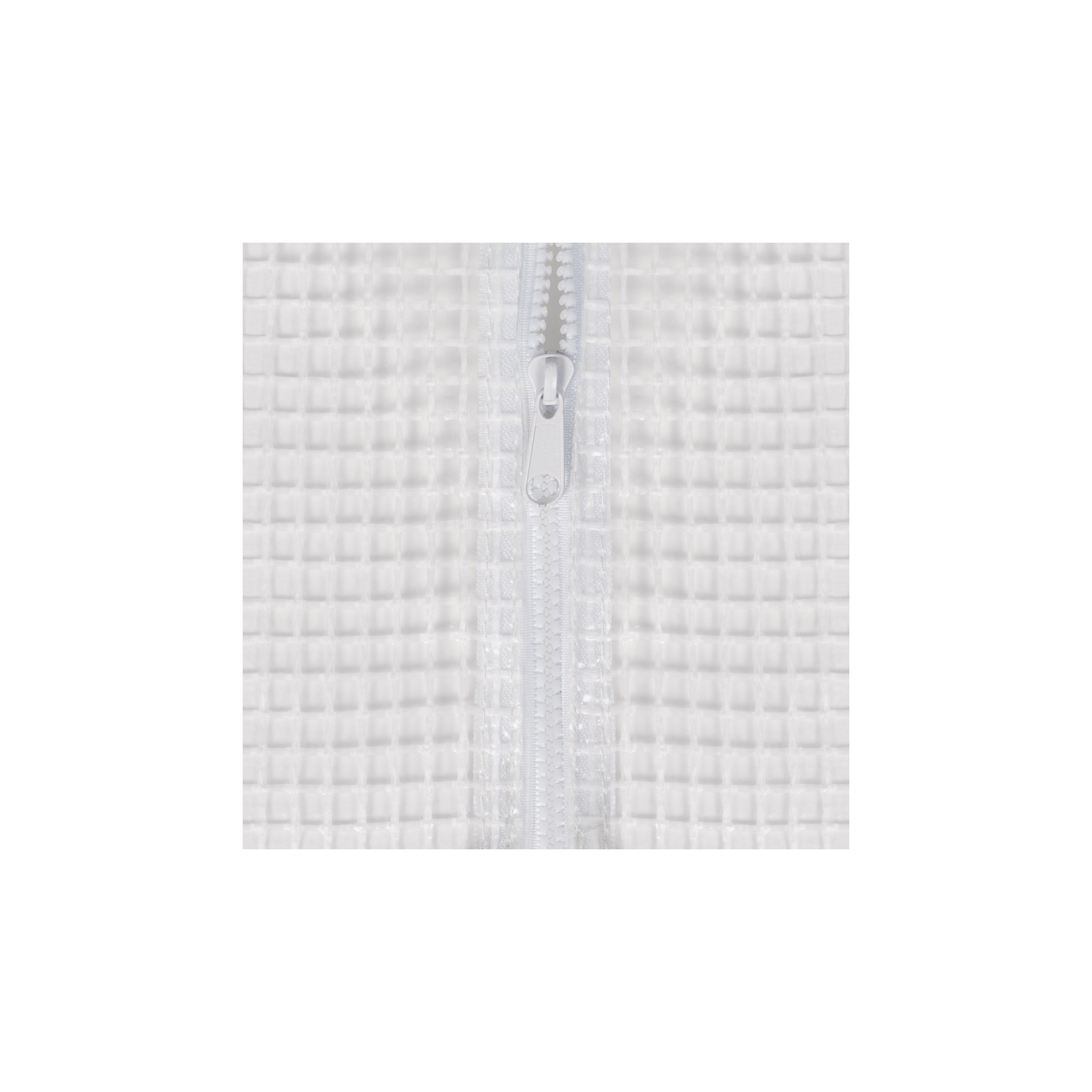 Serre tunnel de jardin 18M² blanche relevable avec moustiquaire - Image 6