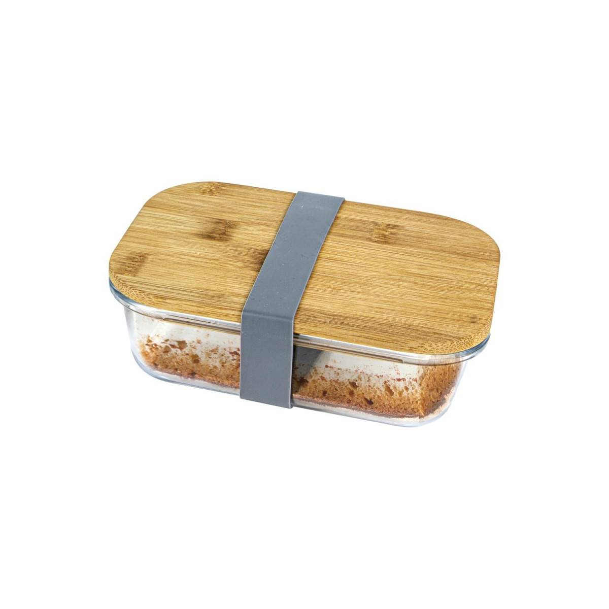 Cook Concept - Boîte de Conservation "Bambou" 17cm Transparent - Image 3