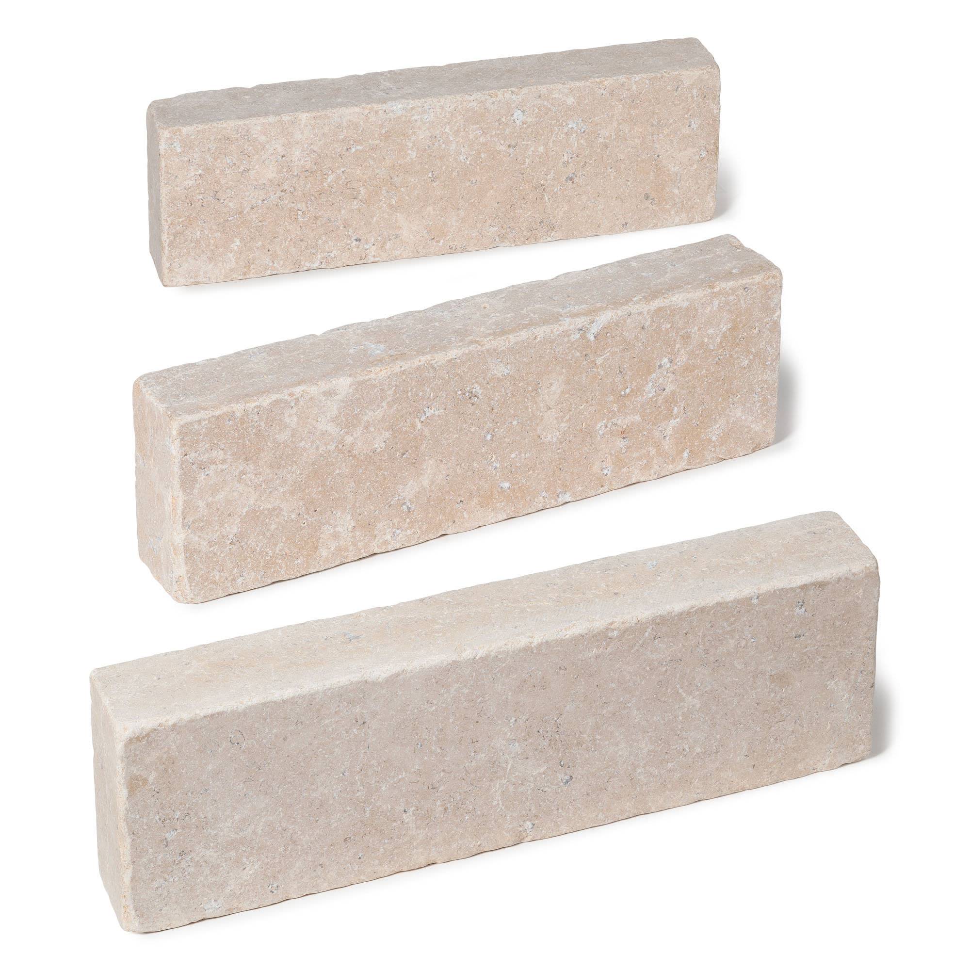 RO'MA Nature - Bordure de jardin Pierre d'Egypte Beige 50x15x8 cm (à l'unité) - RO'MA NATURE - Image 3