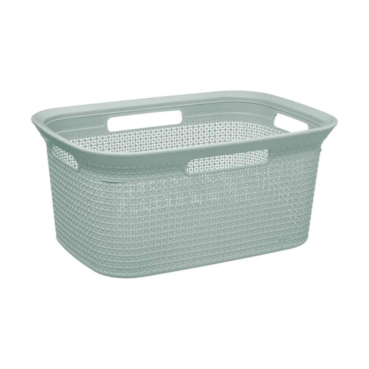 Panier à Linge "Scandi" 45L Vert