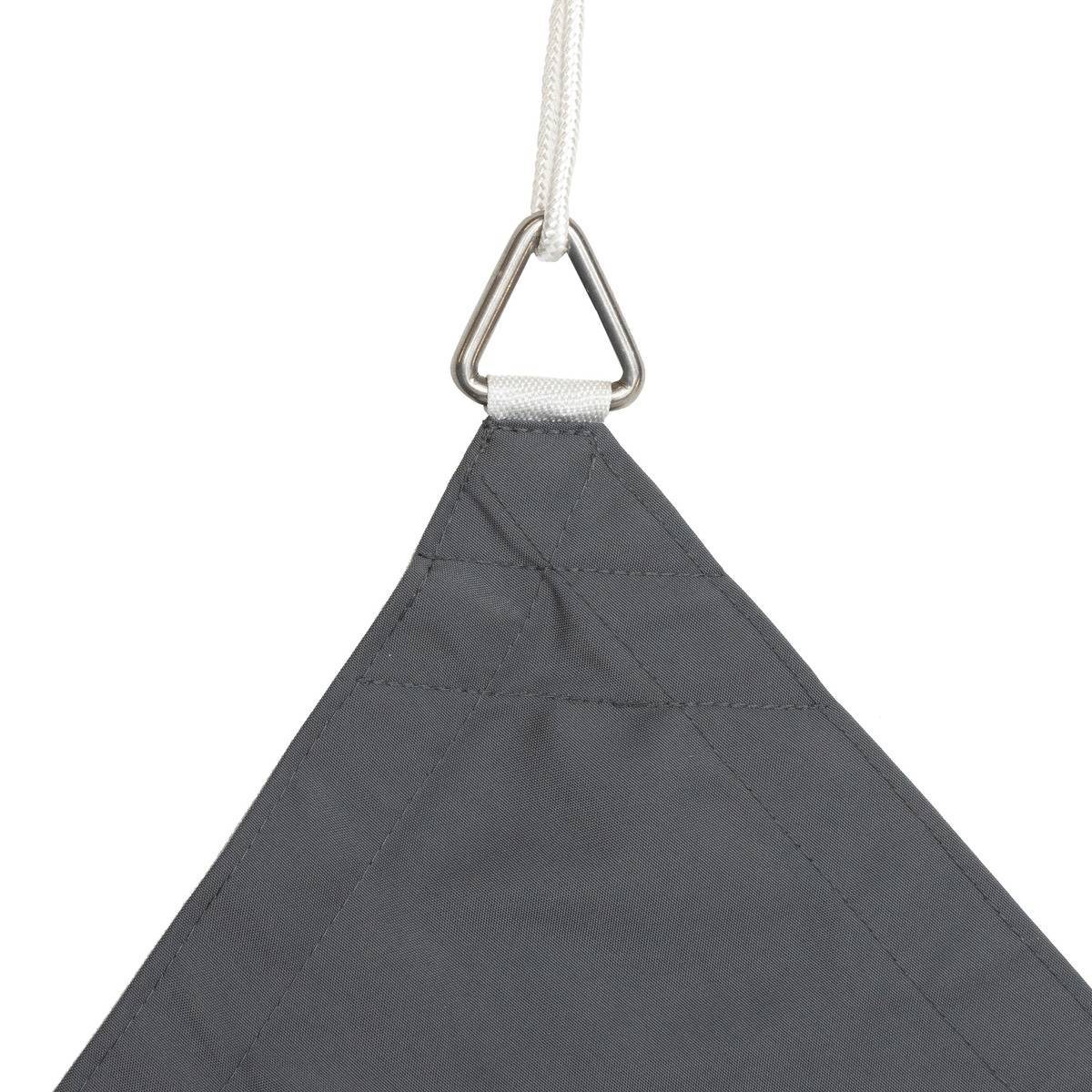 Hesperide - Voile d'ombrage rectangulaire "Shae" ardoise 3x2m en polyester Hespéride - Image 3