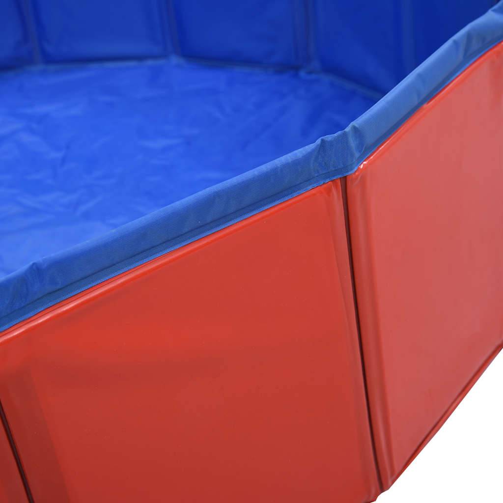 Vidaxl - Piscine pliable pour chiens Rouge 120x30 cm PVC vidaXL 170823 - Image 4