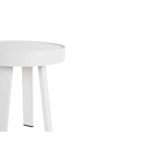 Autre - Table basse de jardin ronde en métal D41 - LA BAULE - Image 4