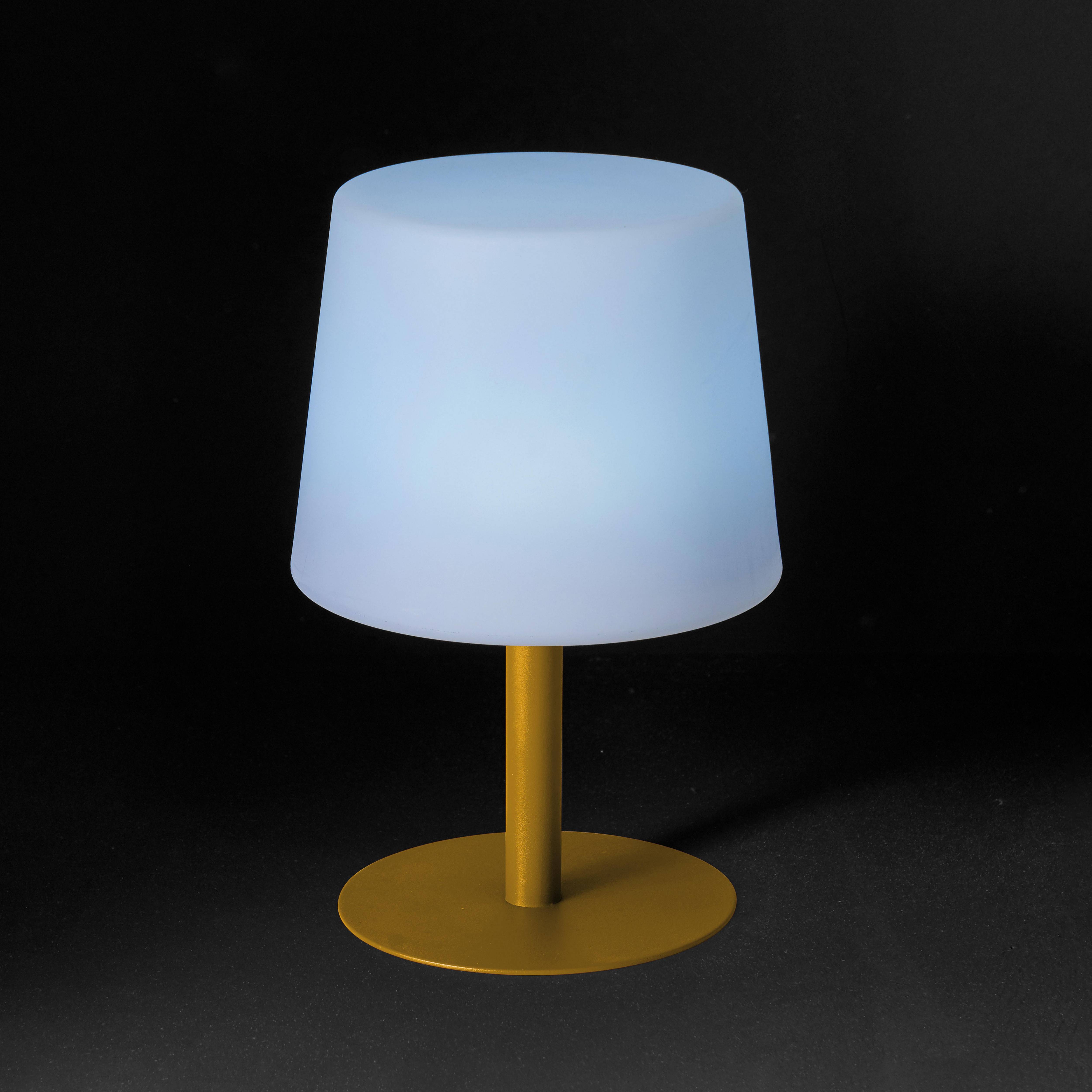 Oviala - Mini lampe acier jaune Bell - Oviala - Image 5