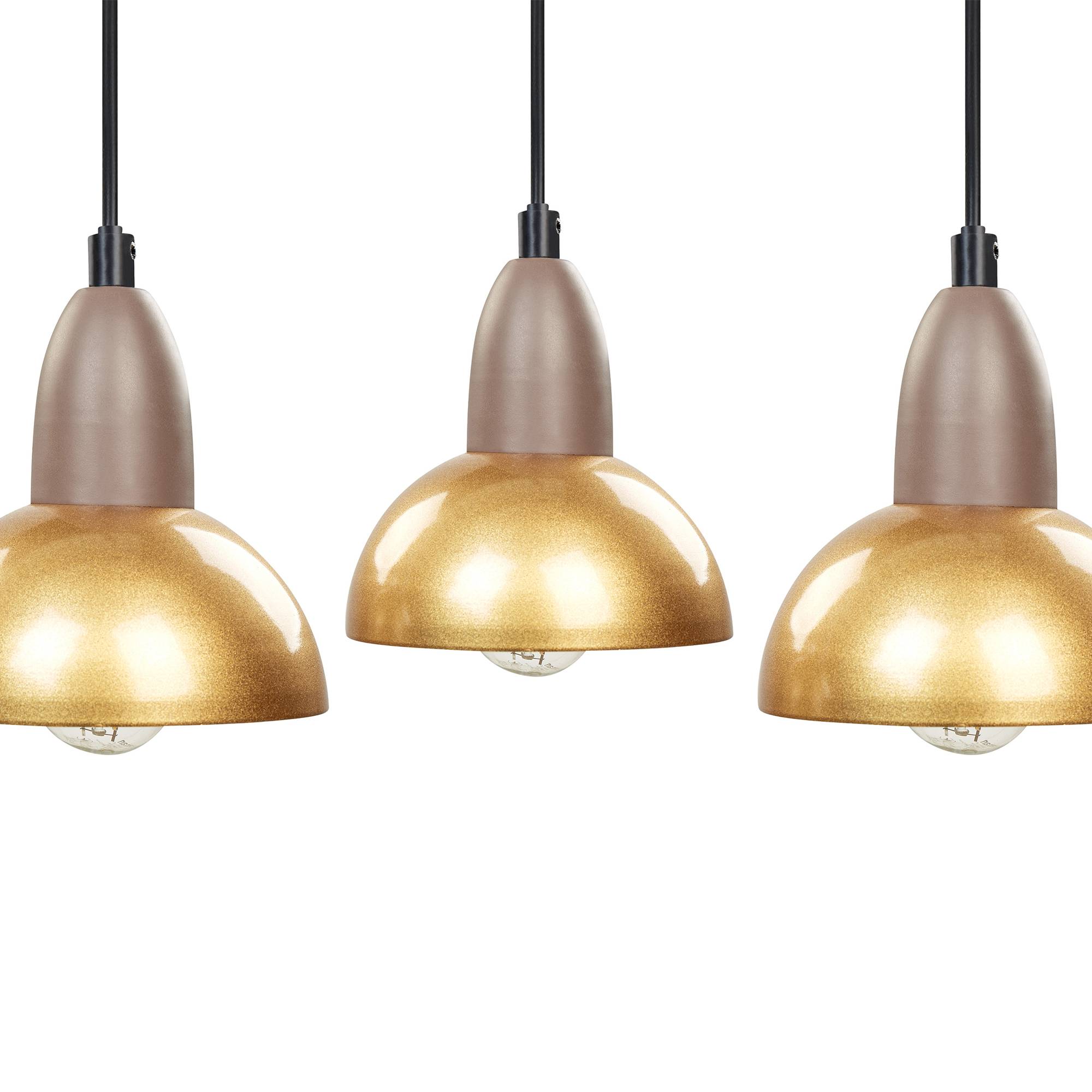 Beliani - Lampe suspension Métal Laiton CASTALY - Beliani - Image 4