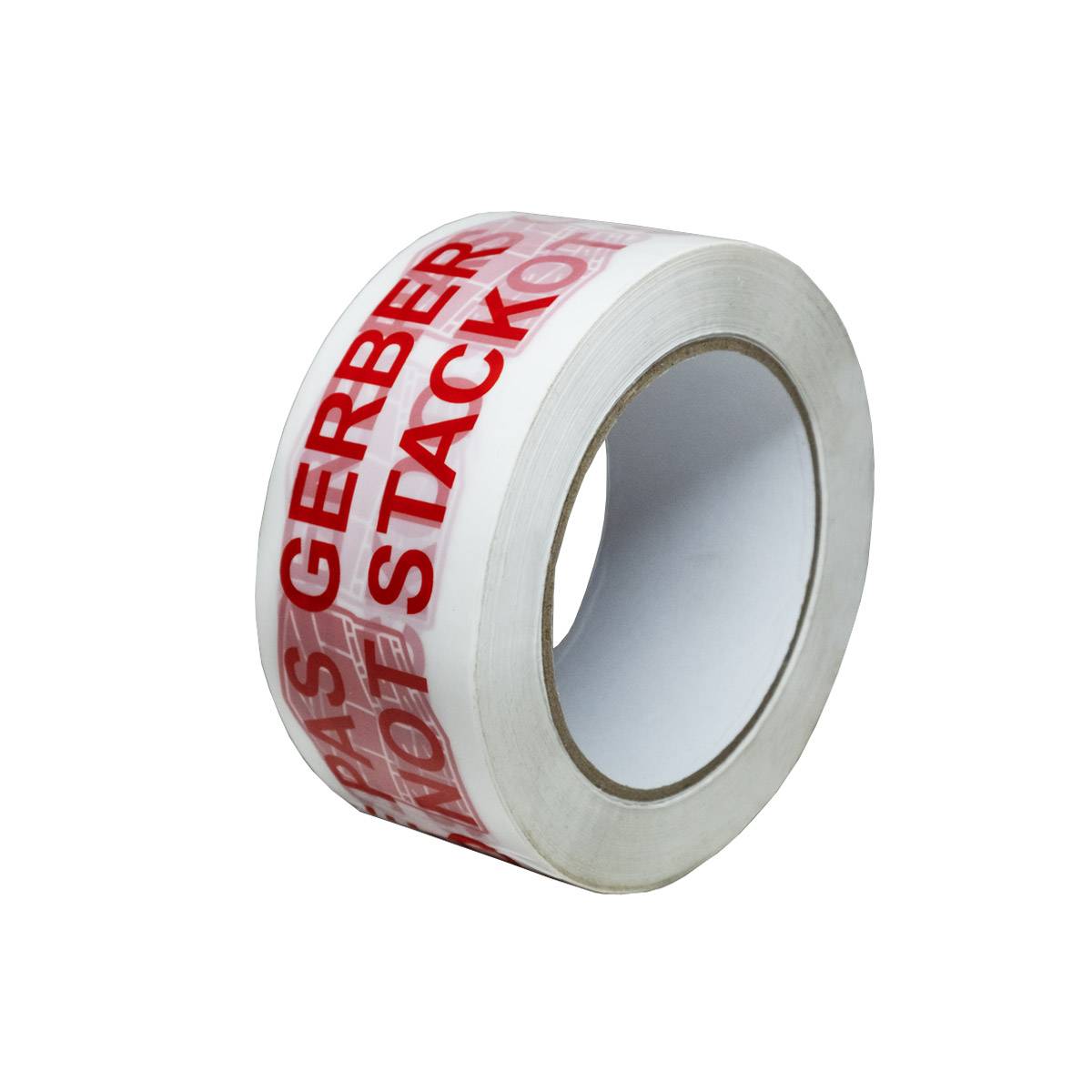 Tecplast - Ruban adhésif d'emballage 28µ blanc imprimé "NE PAS GERBER" en rouge - Adhésif d'expédition 50 mm x 100 m - Carton de 36 TECPLAST - Image 3