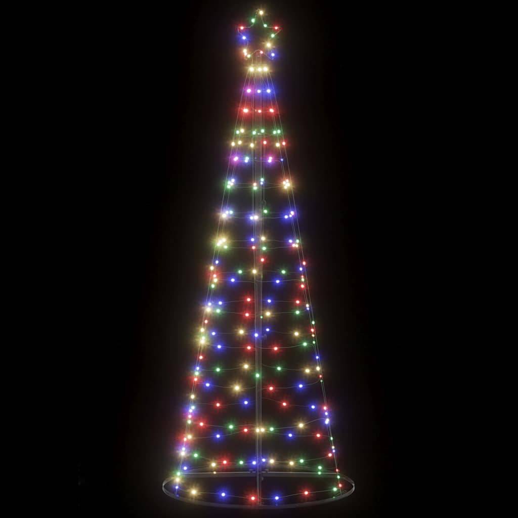 Vidaxl - Sapin de Noël à LED 200 LED colorées 180 cm vidaXL 4016451 - Image 1