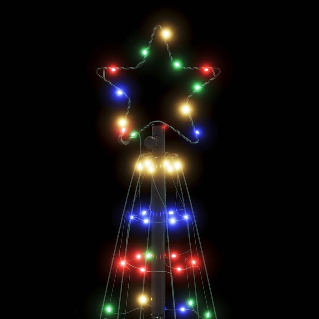 Vidaxl - Sapin de Noël à LED 200 LED colorées 180 cm vidaXL 4016451 - Image 7