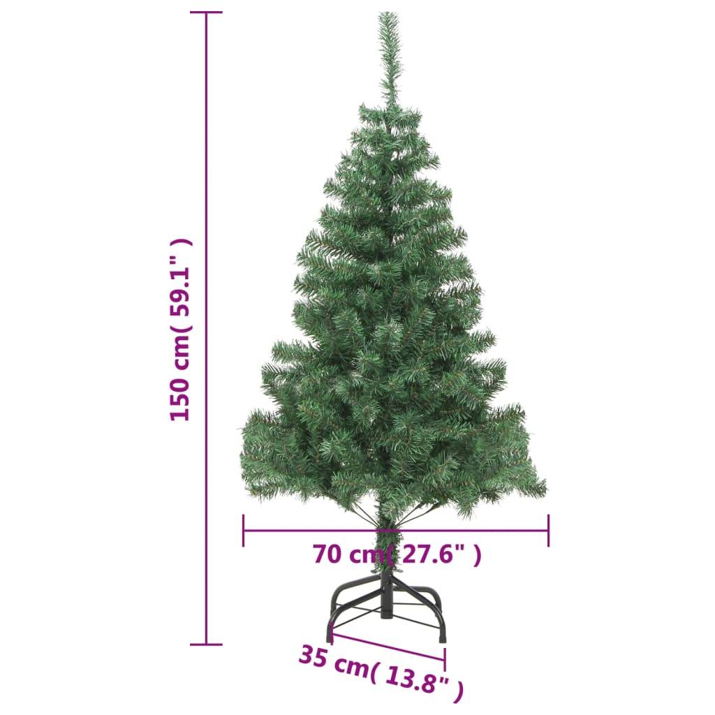Vidaxl - Arbre de Noël artificiel avec support 150 cm 380 branches vidaXL 60174 - Image 3