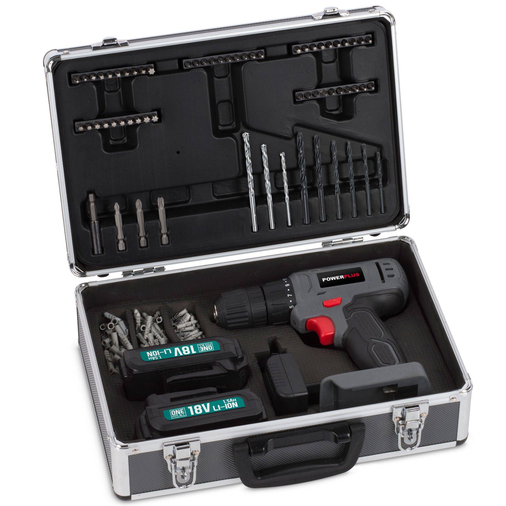 Malette perceuse 18v lithium 153 accessoires - Image 2