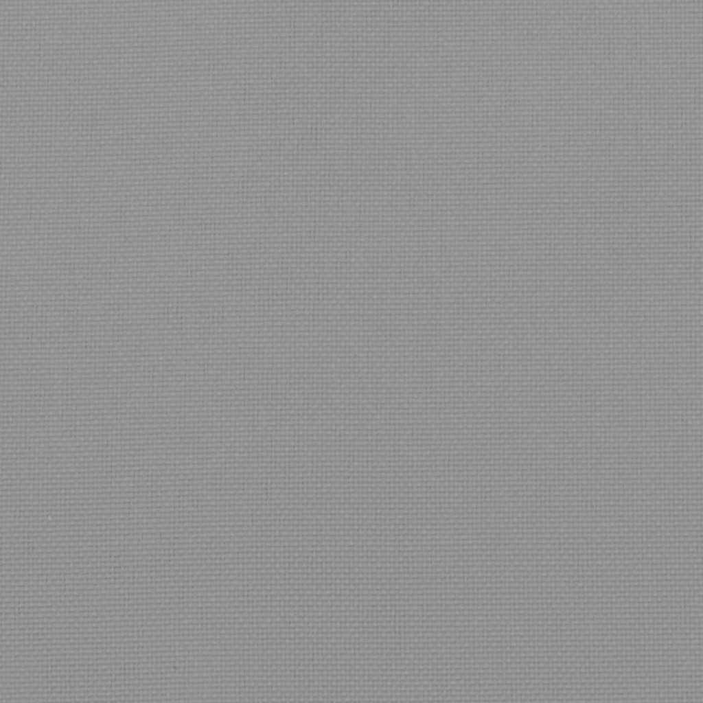 ComfortXL - Lot de 4 Coussins Carrés Tissu Oxford Imperméable pour Chaise de Jardin Gris 40x40x8 cm – ComfortXL Outdoor Living - Image 8
