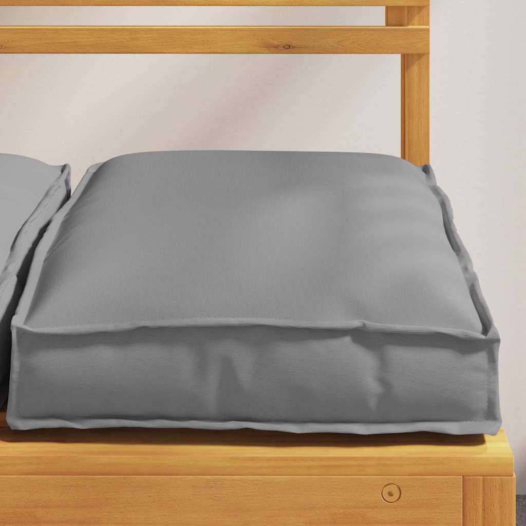 ComfortXL - Lot de 4 Coussins Carrés Tissu Oxford Imperméable pour Chaise de Jardin Gris 40x40x8 cm – ComfortXL Outdoor Living