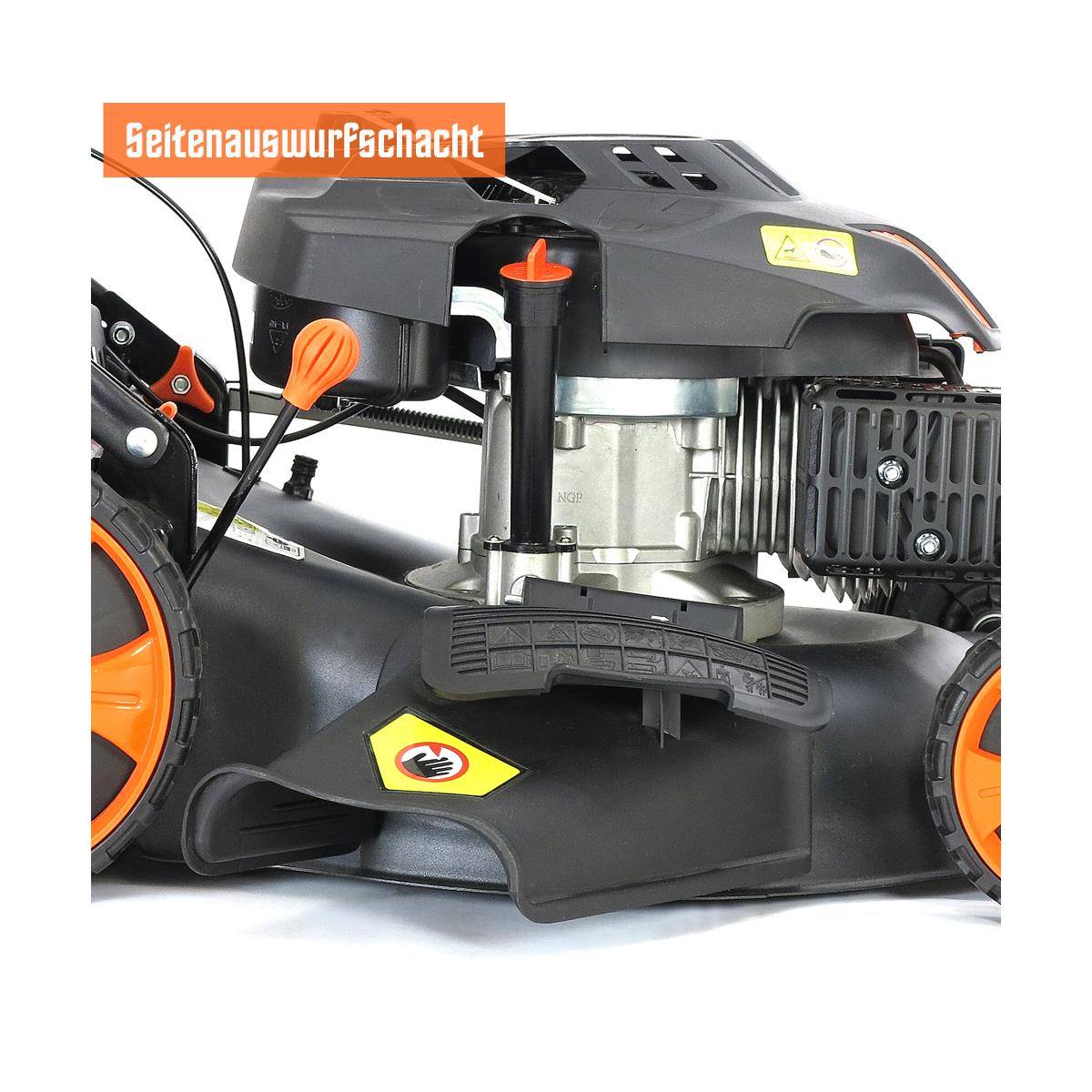 FUXTEC - Tondeuse thermique autotractée 196 cm³ coupe 51 cm bac 60L 6 CV - Fuxtec - Image 9