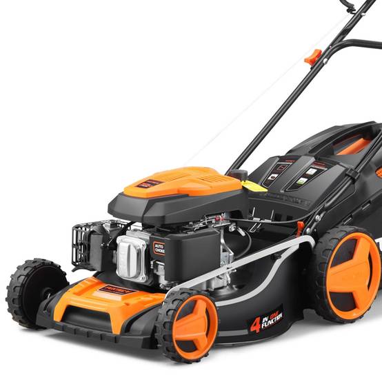 FUXTEC - Tondeuse thermique autotractée 196 cm³ coupe 51 cm bac 60L 6 CV - Fuxtec - Image 1