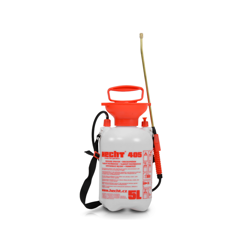 BB Loisir - Hecht 405 PULVERISATEUR A PRESSION SPRAY ENGRAIS 5L avec jet 49cm tuyau de 1,3m 3bars - Image 1