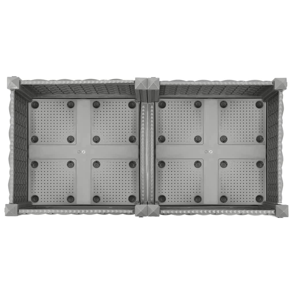 Vidaxl - Lit surélevé 80x40x71 cm Polypropylène vidaXL 153298 - Image 6