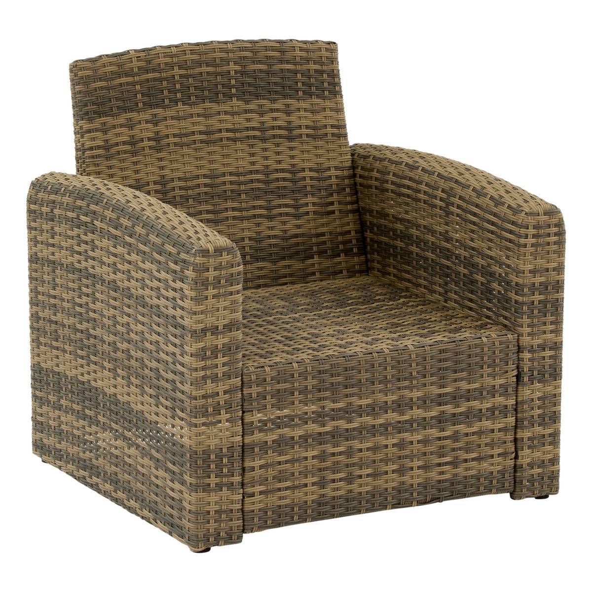 Hesperide - Fauteuil de salon de jardin Selenim beige ficelle Hespéride - Image 2