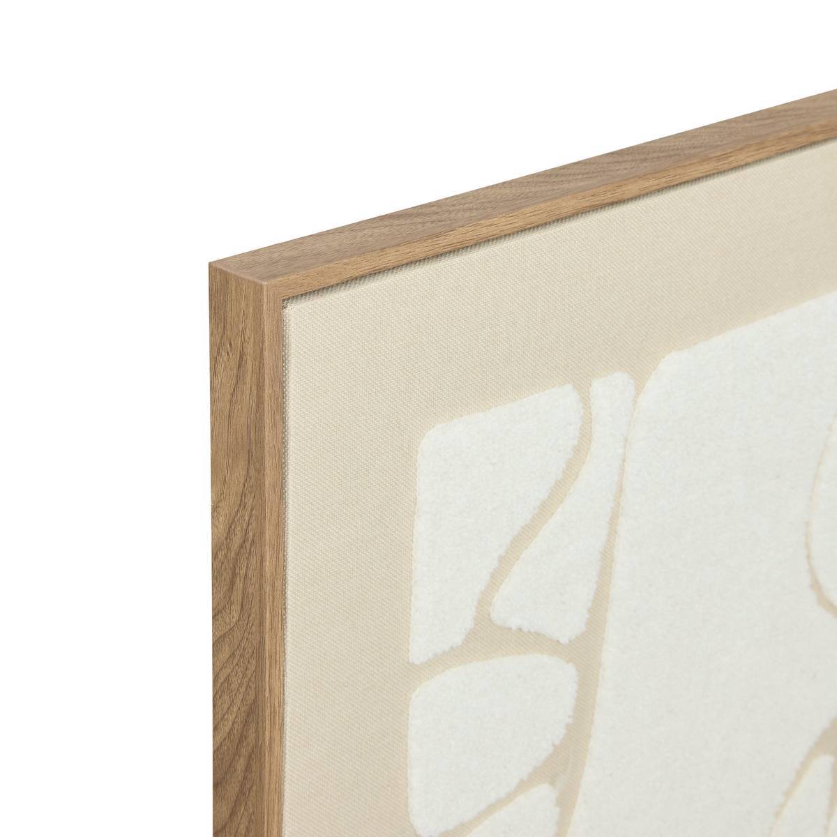 Atmosphera - Toile 3D Ziad beige 50x70cm - Atmosphera Créateur d'intérieur - Image 3