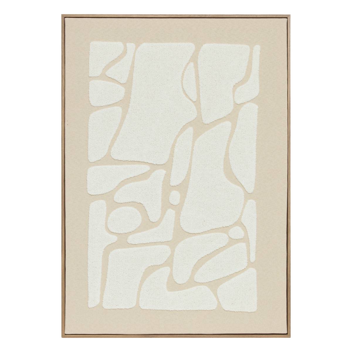 Atmosphera - Toile 3D Ziad beige 50x70cm - Atmosphera Créateur d'intérieur - Image 2