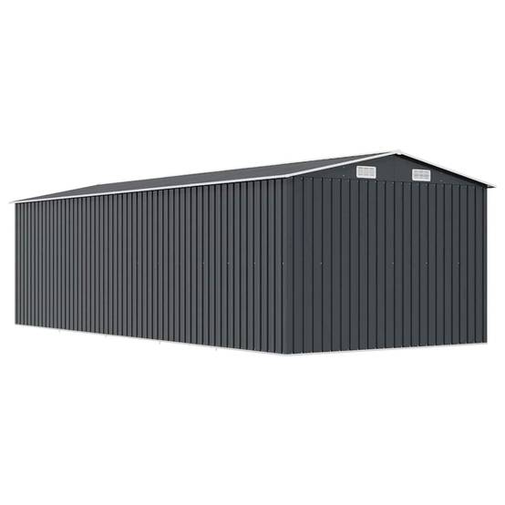 Vidaxl - Abri de jardin 257x580x181 cm Métal Anthracite vidaXL 143354 - Image 8