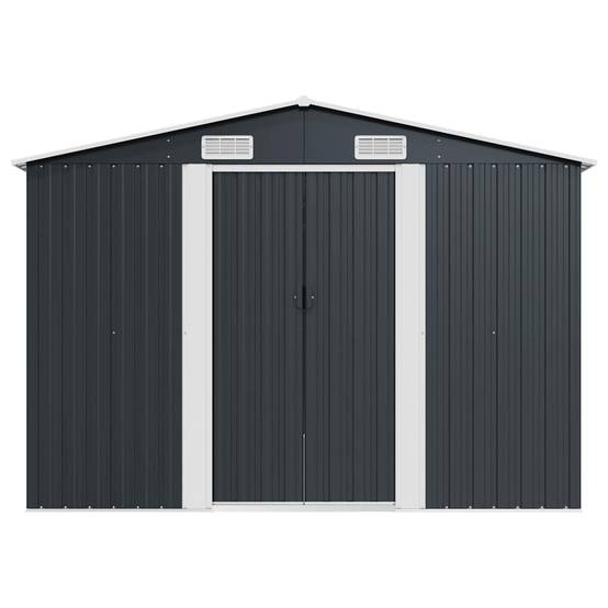 Vidaxl - Abri de jardin 257x580x181 cm Métal Anthracite vidaXL 143354 - Image 6