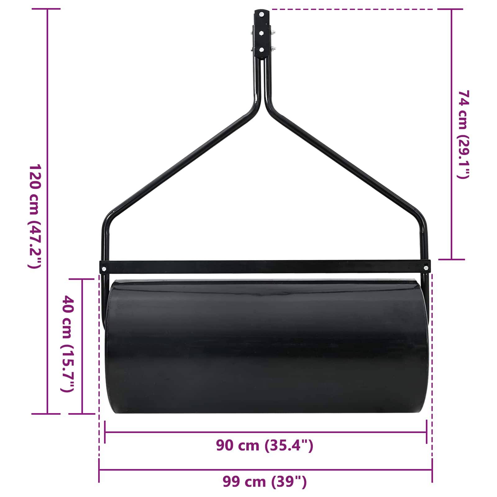 PANGIVO - Rouleau de jardin fer noir 120 x 99 cm - PANGIVO - Image 8