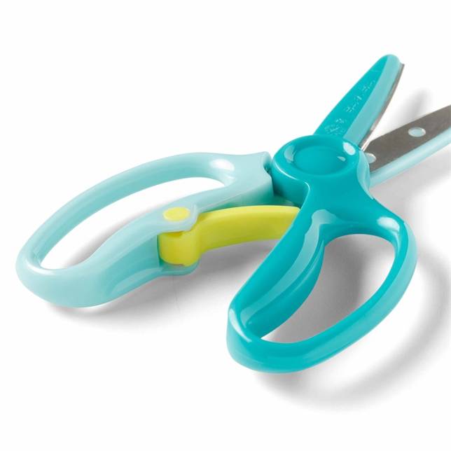 Fiskars - Ciseaux d’entraînement pour enfants à partir de 3 ans - bleu - Image 4