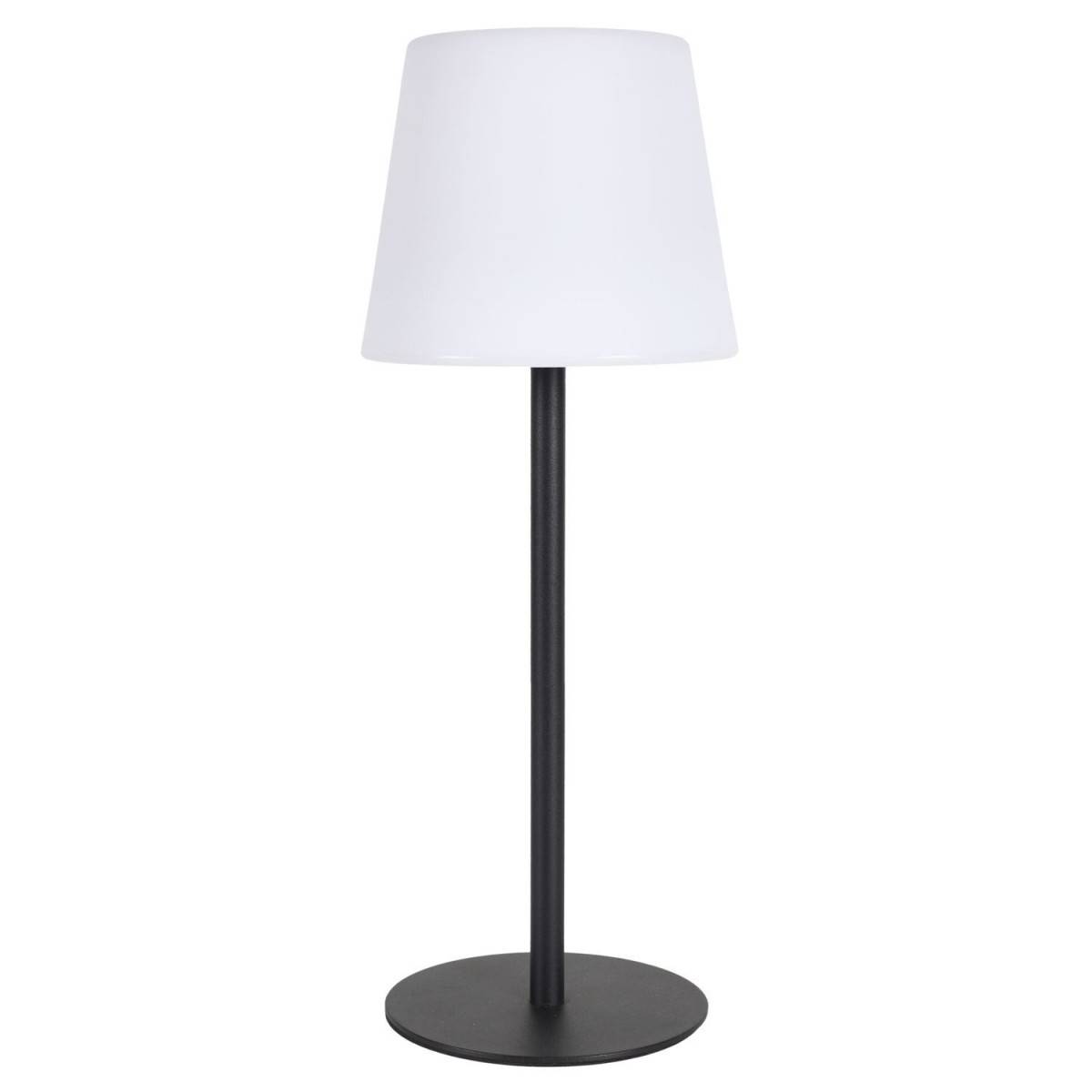 The Home Deco Factory - Lampe à Poser Extérieur "Rechargeable" 40cm Noir - Image 1