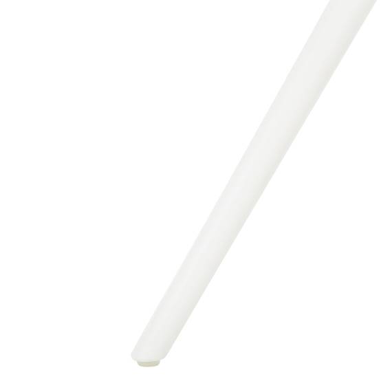 Beliani - Table de bistrot de jardin en plastique blanc 70 x 70 cm table à manger d'extérieur résistant aux intempéries - Image 6