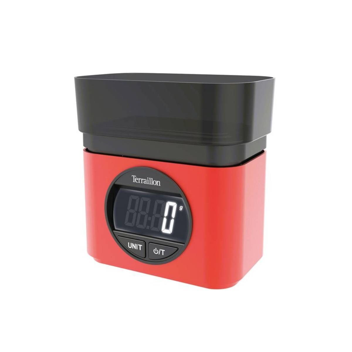 Balance de cuisine électronique 5kg-1g rouge BA22MYTHIC70SROUGE Terraillon - Image 3