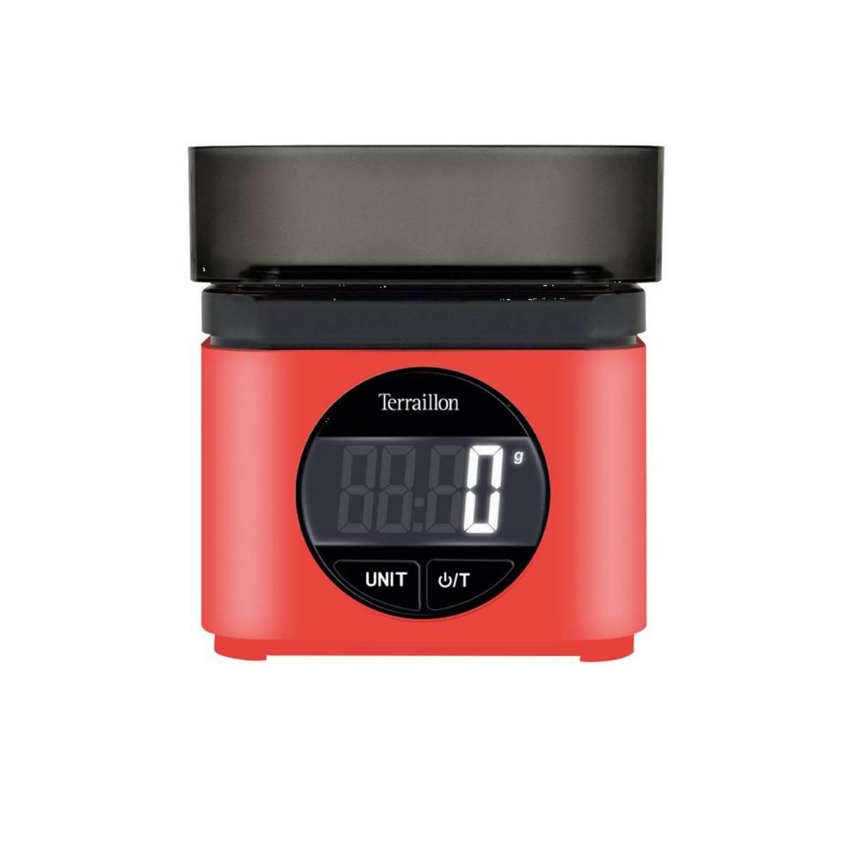 Balance de cuisine électronique 5kg-1g rouge BA22MYTHIC70SROUGE Terraillon - Image 2