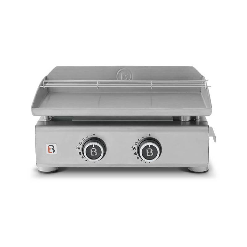 Brasero - Plancha gaz inox 2 feux – BRASERO BY FAVEX – 5,3 kW – plaque inox 5 mm – 52 x 34 cm – 6 à 8 convives - Image 8