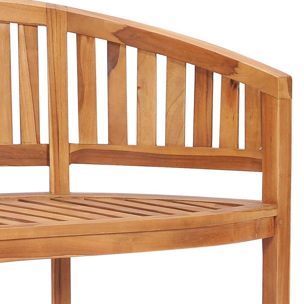 PANGIVO - Banc de jardin teck naturel 151 x 60 x 86 cm - PANGIVO - Image 7