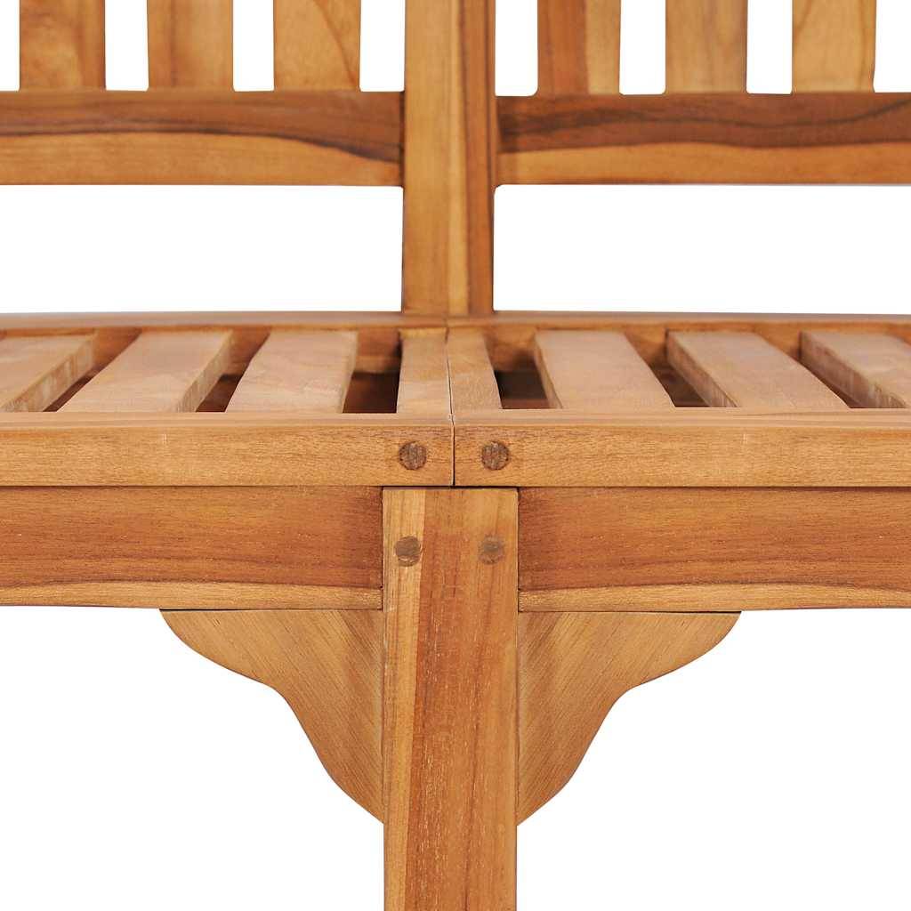 PANGIVO - Banc de jardin teck naturel 151 x 60 x 86 cm - PANGIVO - Image 8