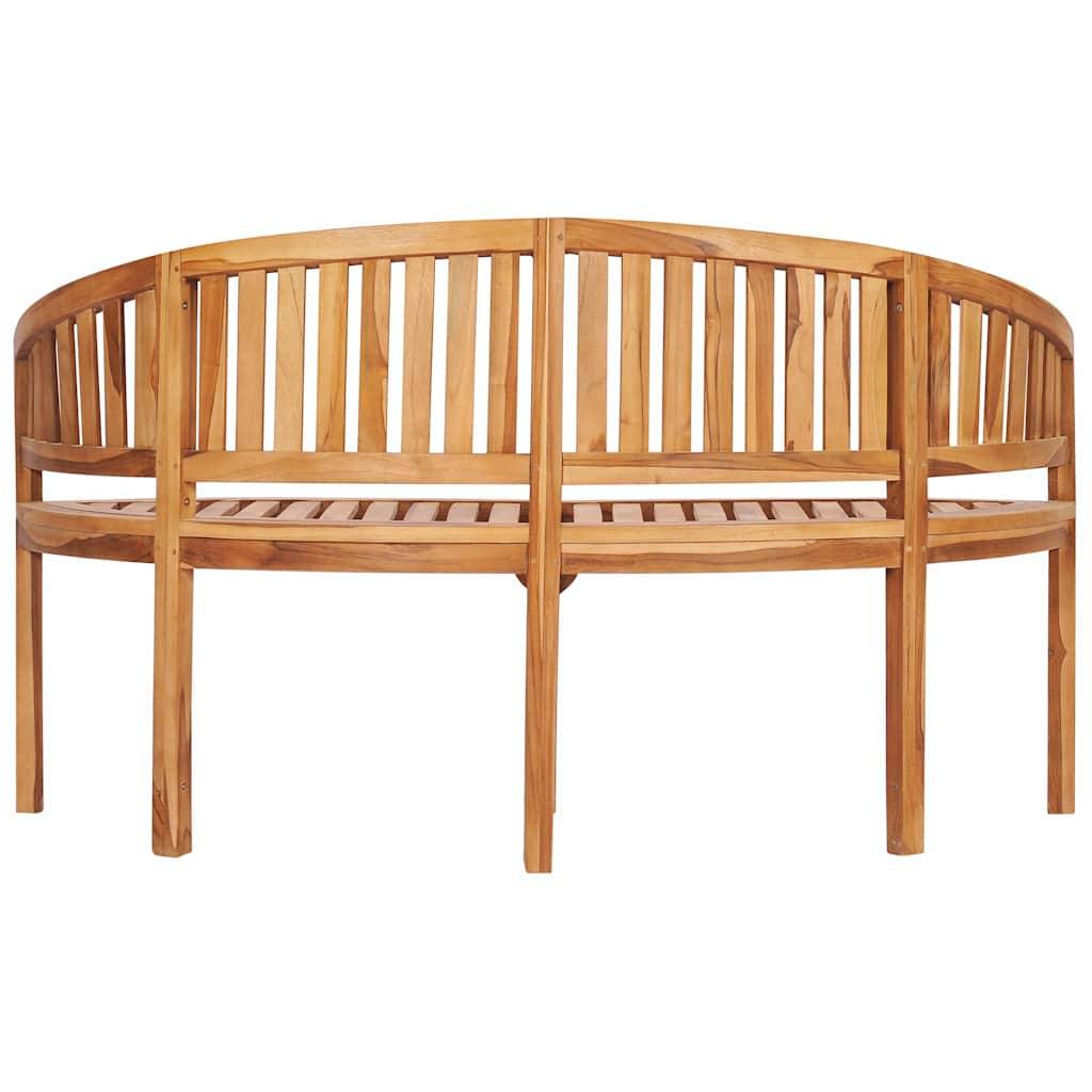 PANGIVO - Banc de jardin teck naturel 151 x 60 x 86 cm - PANGIVO - Image 6