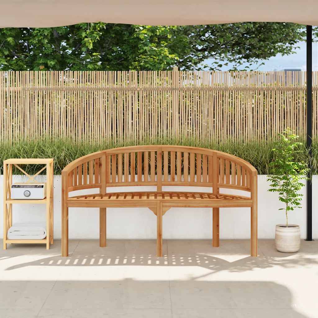 PANGIVO - Banc de jardin teck naturel 151 x 60 x 86 cm - PANGIVO - Image 3