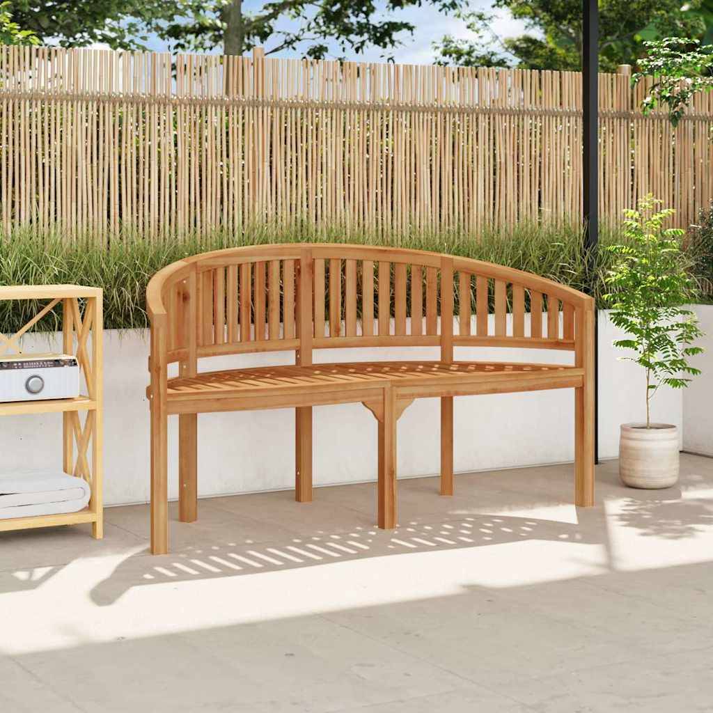 PANGIVO - Banc de jardin teck naturel 151 x 60 x 86 cm - PANGIVO