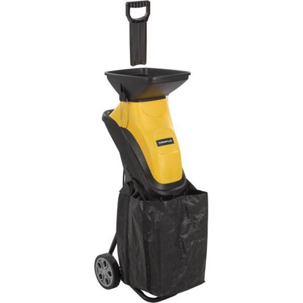 Broyeur de végétaux - POWERPLUS - 2500 W - Epaisseur jusqu'a 44 mm - Image 1